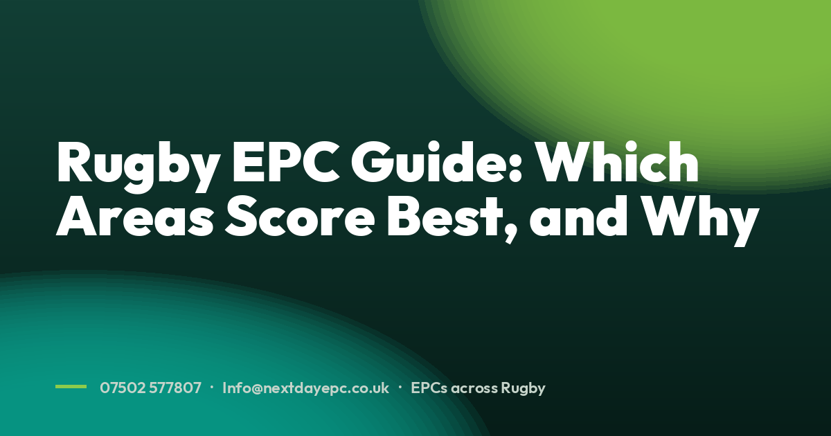 Rugby EPC Guide: Which Areas Score Best, and Why