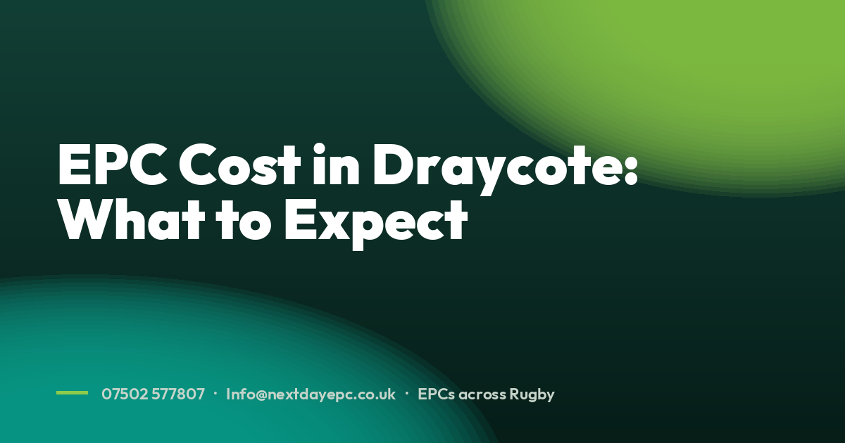 EPC Cost in Draycote: What to Expect