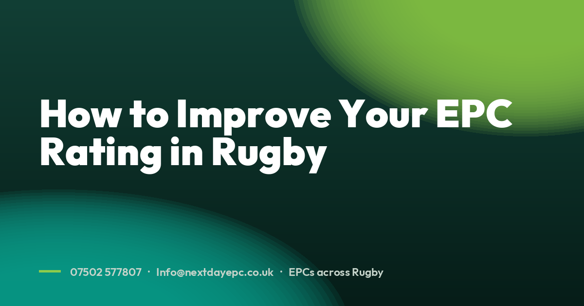 How to Improve Your EPC Rating in Rugby