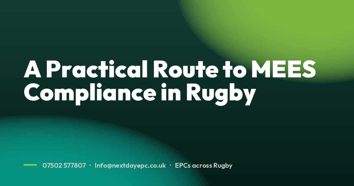 A Practical Route to MEES Compliance in Rugby